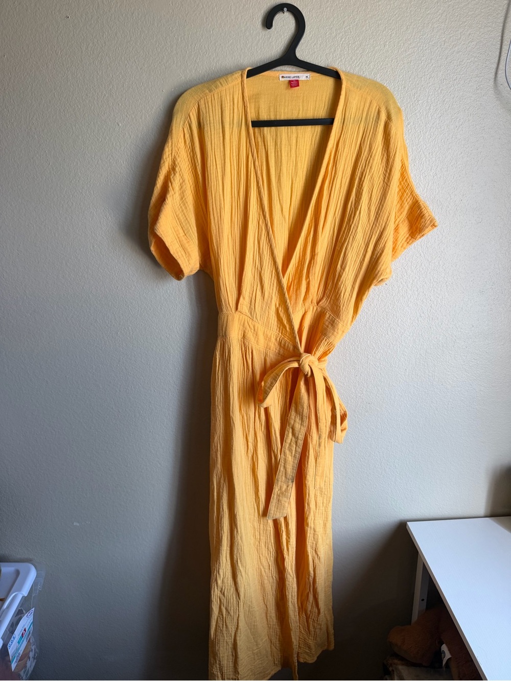 Marine Layer Yellow Maxi Dress
